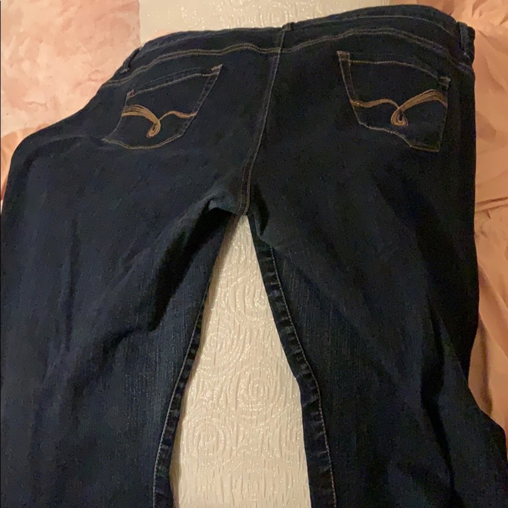Ladies plus size jeans